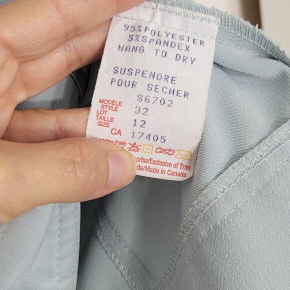 Proportion Petite Conrad C Light Blue Floral Embroidery Jacket Size 12 Petite - Picture 12 of 15